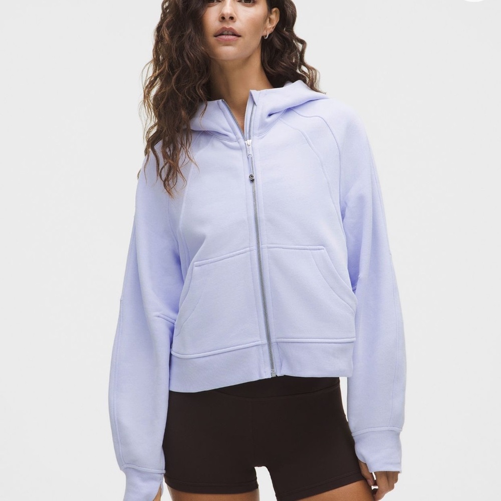 NWT Lululemon Scuba Oversized Full-
Zip Hoodie in Serene Blue XS/S